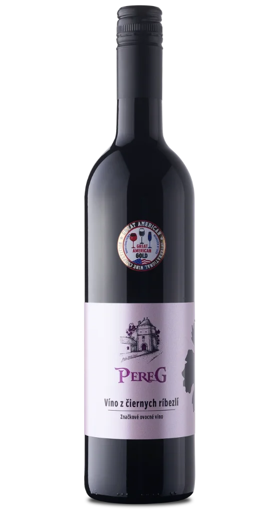 0,75l VÍNO rybízové Pereg