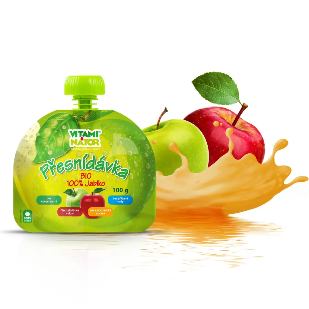 [101] 100g PŘESNÍDÁVKA jablko BIO