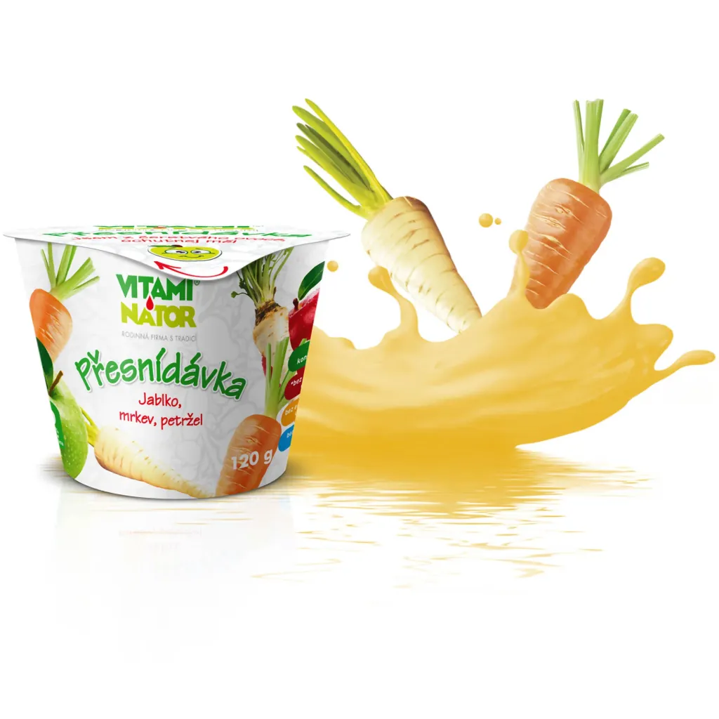 [123] 120g PŘESNÍDÁVKA jablko, mrkev, petržel