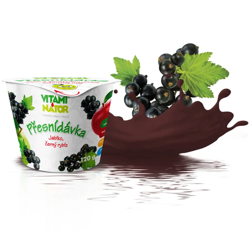 [126] 120g PŘESNÍDÁVKA jablko, černý rybíz