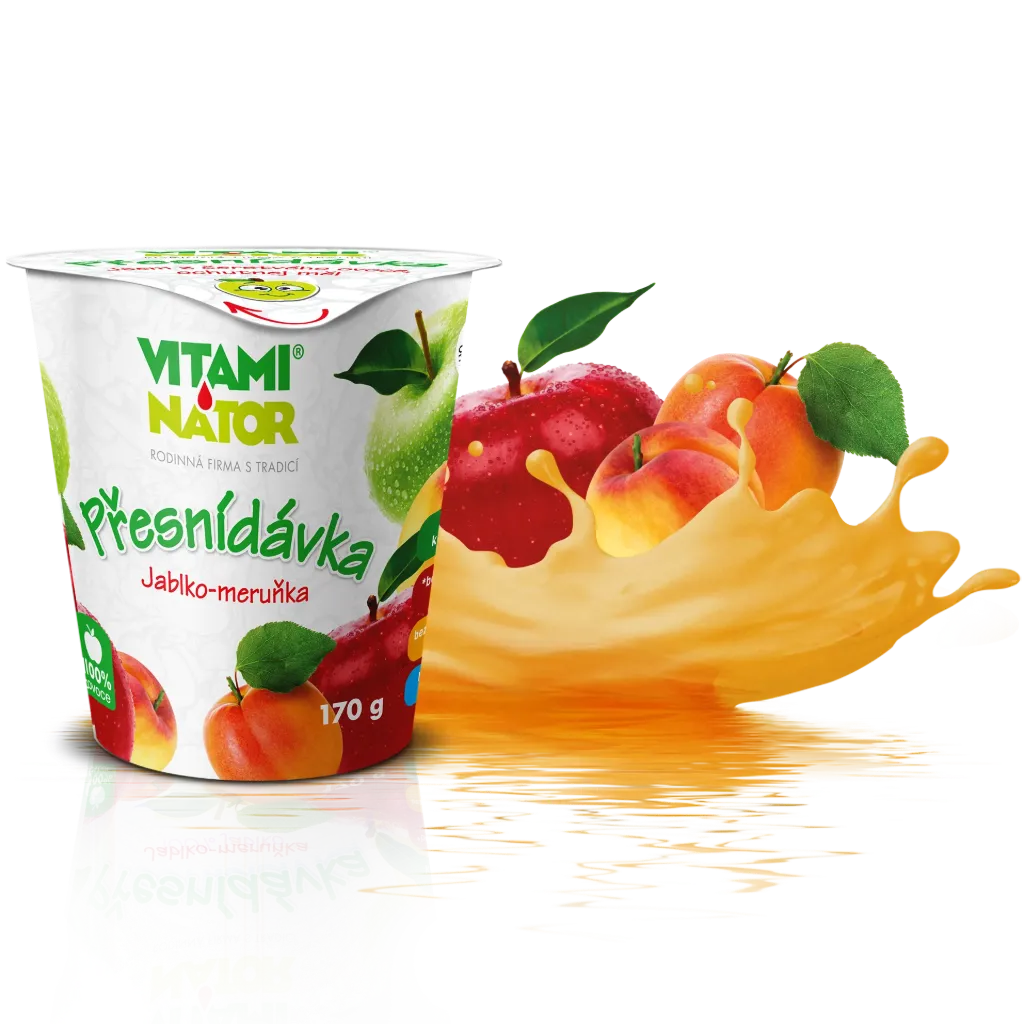 [183] 170g PŘESNÍDÁVKA jablko, meruňka