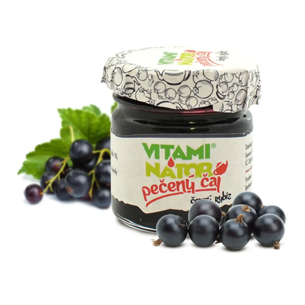 [408] 40ml PEČENÝ ČAJ černý rybíz
