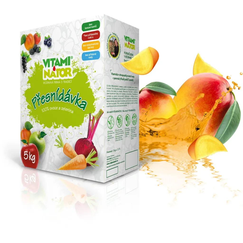 5l PŘESNÍDÁVKA jablko, mango