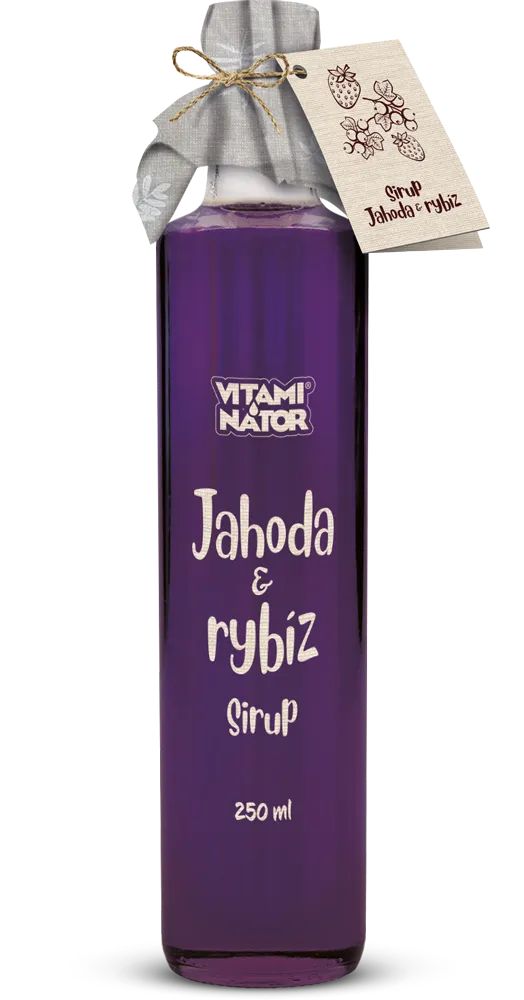 Sirup VTM JAHODA-RYBÍZ 250ml