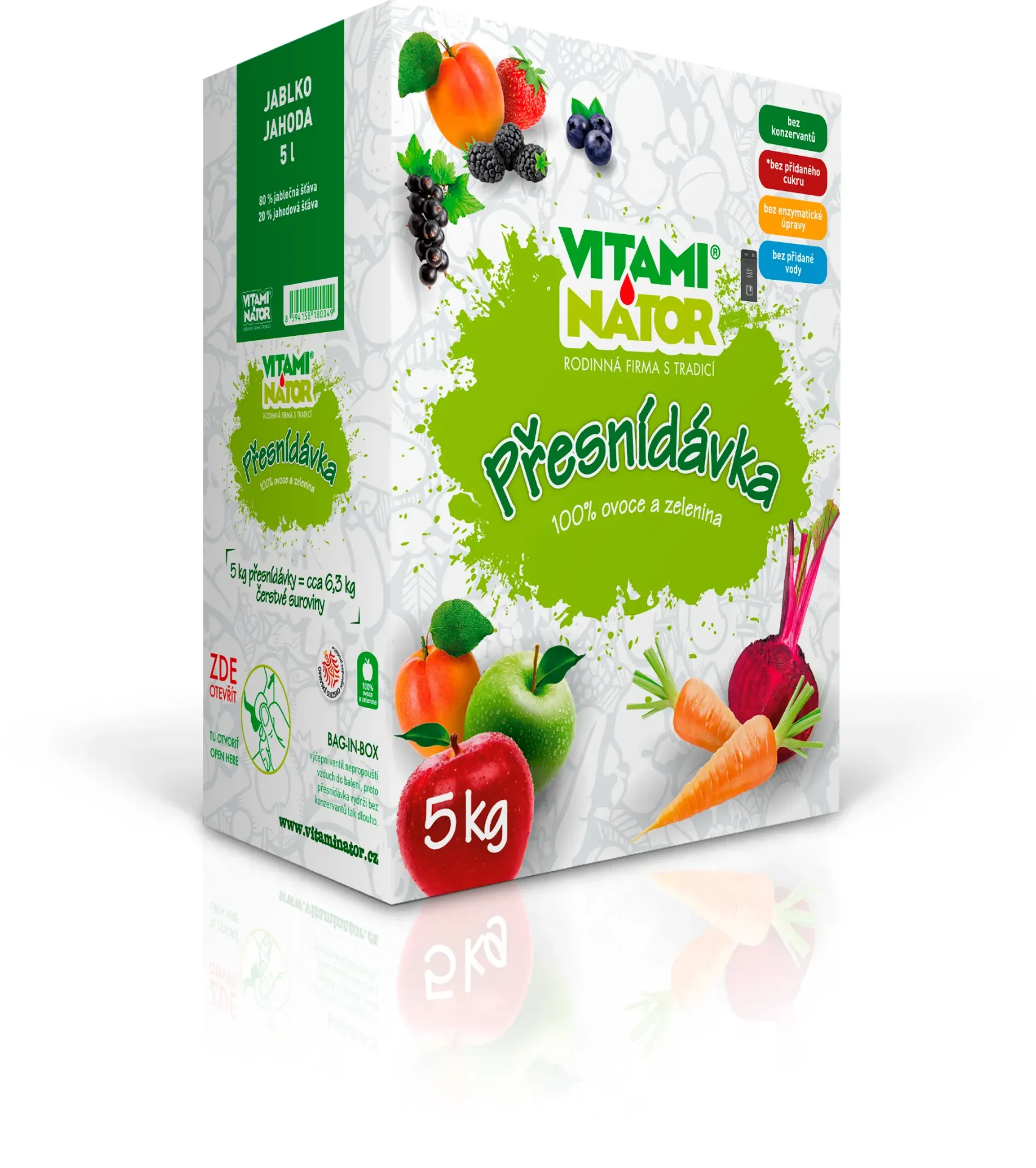 [445] 5l PŘESNÍDÁVKA jablko, banán